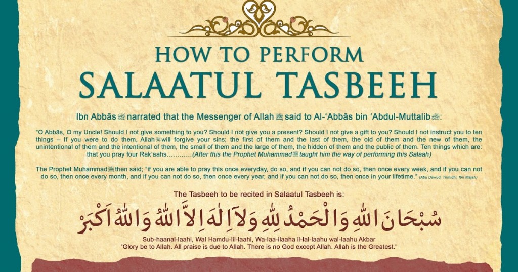 Tasbih Prayer